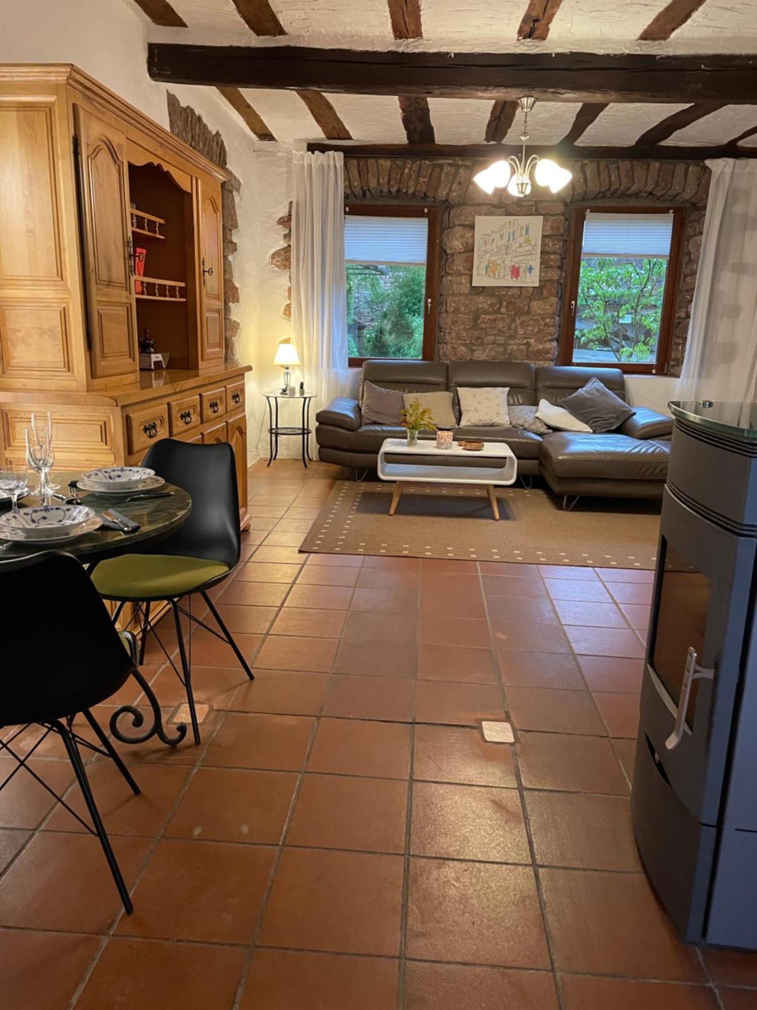 Apartamento "El Patio" Am Donnersberg Dannenfels Exterior foto