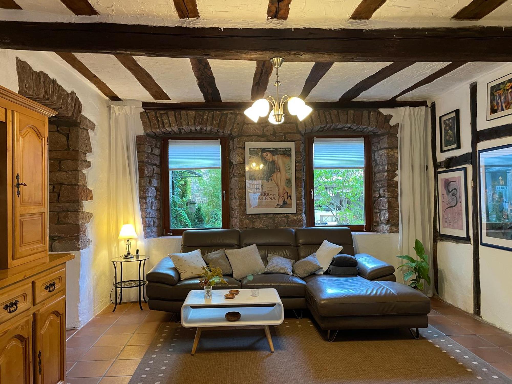 Apartamento "El Patio" Am Donnersberg Dannenfels Exterior foto